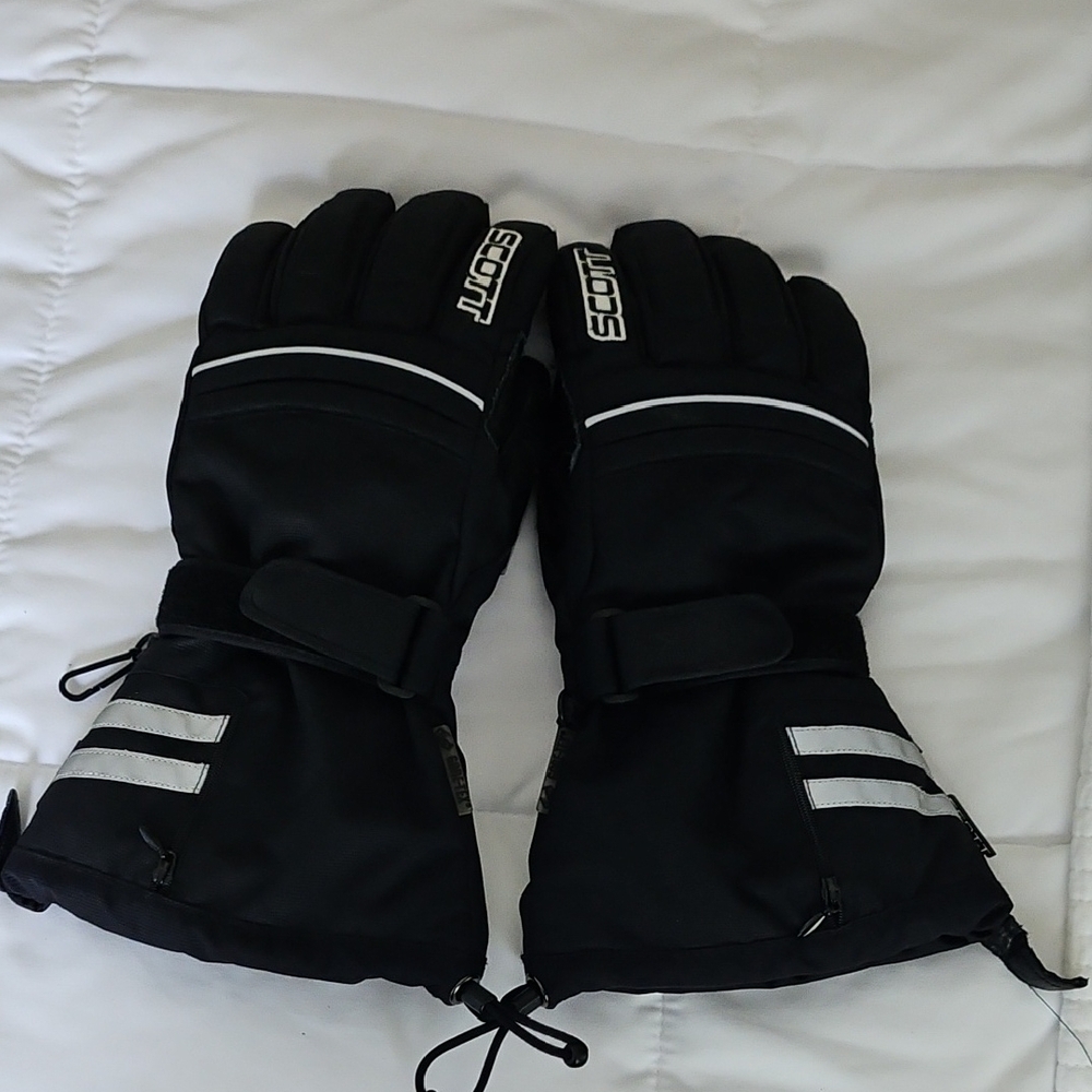 Scott Black Insulated Gloves